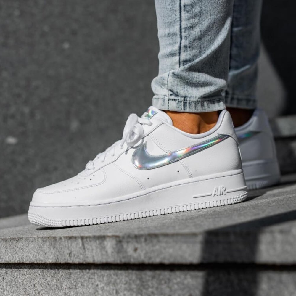 Nike Air Force 1 07 EES Iridescent Swoosh White